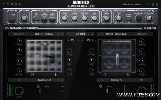Audified GK Amplification 3 Pro 3.1.6 WiN-YU158-音频制作系统办公资源