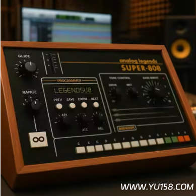 Analog Legends Super 808 v1.0.7 WiN-YU158-音频制作系统办公资源