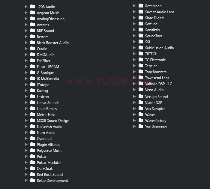 图片[2]-2025最新精选调试插件包64位VST3 一键安装效果器合集4G WiN 支持定制-YU158-音频制作系统办公资源
