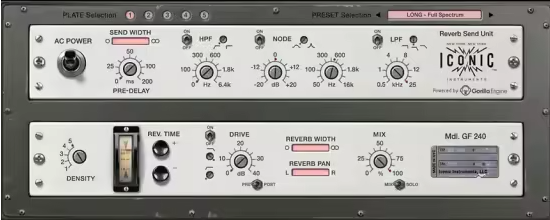 Iconic Instruments GF240 Plate Reverb 1.0.1 WiN-YU158-音频制作系统办公资源