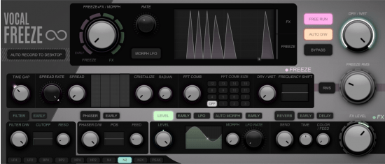 提取插件 64位封装插件包专用 FKFX Vocal Freeze-YU158-音频制作系统办公资源