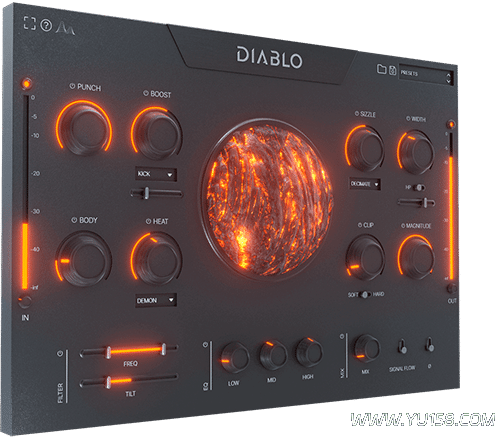 鼓增强插件 Cymatics Diablo v1.0.3 WiN/Mac-YU158-音频制作系统办公资源