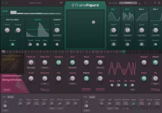 Sugar Bytes Transfigure 1.0.0 Win/MacOS-YU158-音频制作系统办公资源