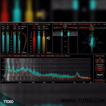 插件联盟音频测量插件 Plugin Alliance SPL HawkEye v1.0.0 一键安装版 WiN-YU158-音频制作系统办公资源