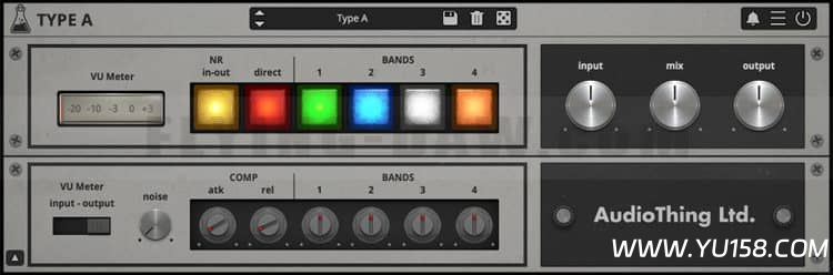 复古增强器插件套装 AudioThing Type B WiN-YU158-音频制作系统办公资源