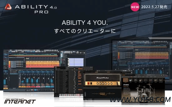 Internet ABILITY 5 Pro v5.01.8 WiN-YU158-音频制作系统办公资源
