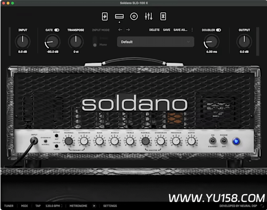 Neural DSP Soldano SLO-100 X v1.0.0 WiN-YU158-音频制作系统办公资源