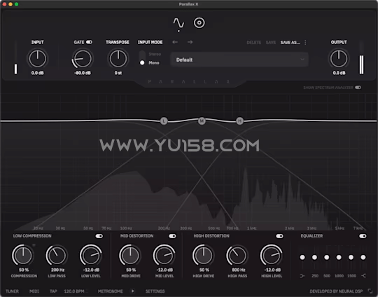Neural DSP Parallax X v1.0.0 WiN-YU158-音频制作系统办公资源