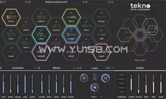 Baby Audio Tekno 1.1 WiN-YU158-音频制作系统办公资源