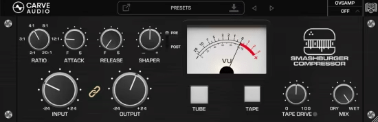Carve Audio Smashburger Compressor 1.0.7 WiN-YU158-音频制作系统办公资源