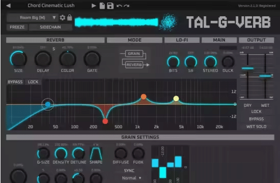 Togu Audio Line TAL-G-Verb v2.1.0 WiN-YU158-音频制作系统办公资源