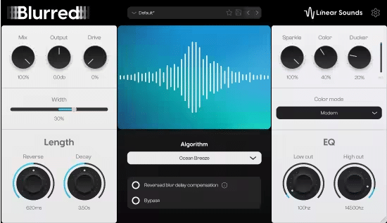 Linear Sounds Blurred v1.1.3 MacOS-YU158-音频制作系统办公资源