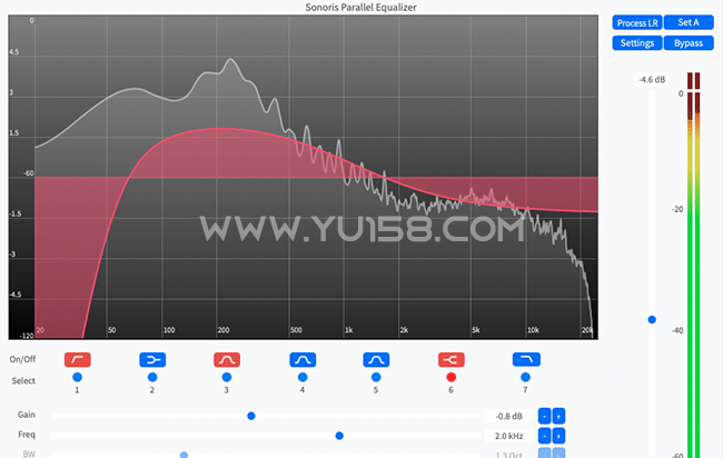均衡效果器 Sonoris Parallel Equalizer v1.2.1.0
