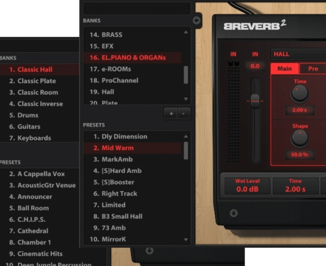 混响插件 Overloud BREVERB 2 v2.1.18