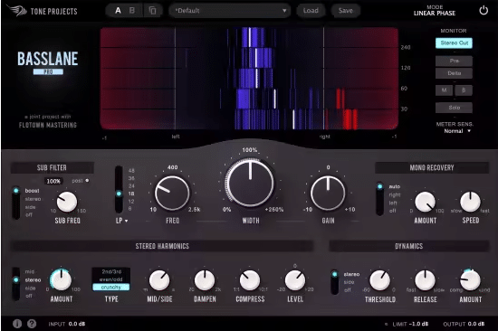 低频立体声宽度插件 Tone Projects Basslane Pro 1.0.7 MacOS-YU158-音频制作系统办公资源