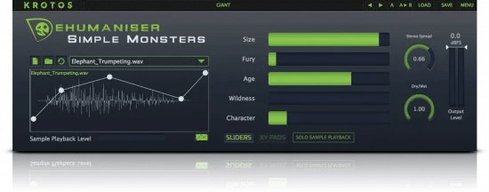 Krotos Dehumaniser Simple Monsters 1.3.0 WiN-YU158-音频制作系统办公资源