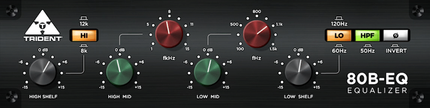 图片[1]-数字均衡器 Trident Audio Developments 80B EQ v2.0.0