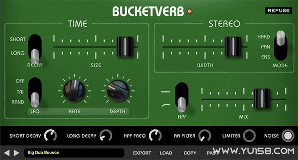 ReFuse Software Bucketverb v1.3.0.1 Incl Patched and Keygen-R2R WiN-YU158-音频制作系统办公资源