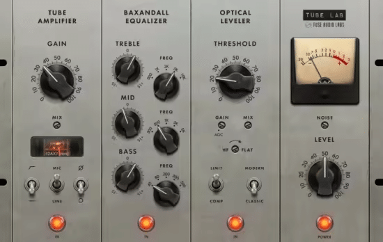 复古电子管通道条 Fuse Audio Labs Tube Lab v1.0.0 Incl Keygen READ NFO-R2R WiN-YU158-音频制作系统办公资源
