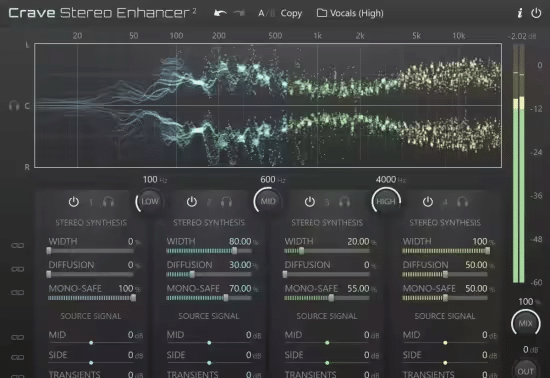 立体声增强器 Crave DSP Crave Stereo Enhancer 2 v2.0.33 Incl Patched and Keygen-R2R WiN-YU158-音频制作系统办公资源