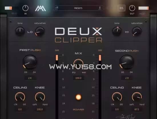 削波效果器 Audioloom Maciel Audio Deux Clipper v2.0.0 Incl Patched and Keygen-R2R WiN-YU158-音频制作系统办公资源