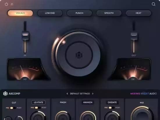 提取插件 64位封装插件包专用 Mixing Night Audio ALLCOMP-YU158-音频制作系统办公资源