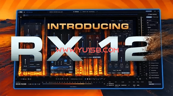 臭氧插件套装 iZotope RX 12 Audio Editor Advanced v12.0.0