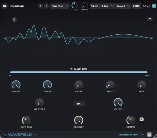 频谱滤镜插件 Fine Increments Wavefield v1.0.5 U2B Mac-YU158-音频制作系统办公资源