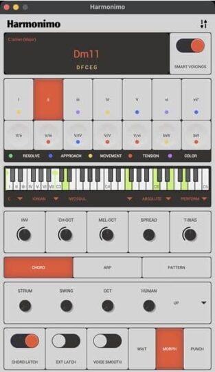 和弦生成插件 Clayworks Harmonimo v1.2.4 Incl. Keygen-MOCHA WiN-YU158-音频制作系统办公资源