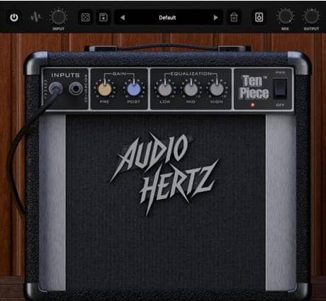 十段吉他音箱插件 Audio Hertz Ten Piece v1.0.1 REGGED WiN/MAC-YU158-音频制作系统办公资源