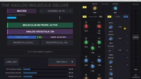 Doc Shadrach The Analog Molecule DELUXE Full Channel Strip & Console Emulator REAPER Plug-in Extensions JSFX-YU158-音频制作系统办公资源