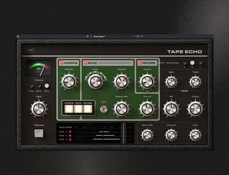 磁带回声模拟器 AIR Music Technology AIR Tape Echo v1.0.0.70-R2R WiN-YU158-音频制作系统办公资源