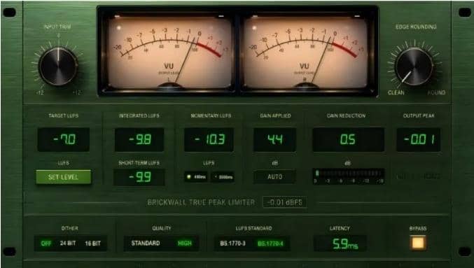 母带响度校准插件 M Media Audio Volume Dealer v1.0.0 VST3 AU WiN/MAC/LiNUX-YU158-音频制作系统办公资源