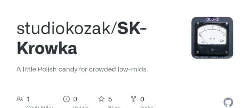 Studio Kozak SK Krowka v1.0.1 VST3 AU WiN/MAC-YU158-音频制作系统办公资源