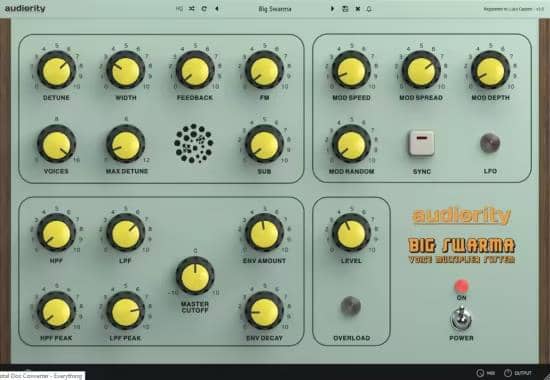 Audiority Big Swarma v1.0.1 Incl Patched and Keygen-R2R WiN-YU158-音频制作系统办公资源