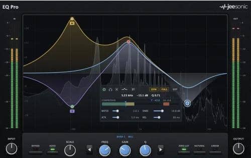 Jeesonic EQ Pro 24 band Dynamic EQ v0.1.0 WiN/MAC-YU158-音频制作系统办公资源
