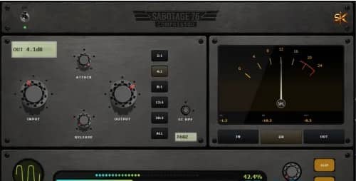 Mickaelcraft Sabotage 76 Precision FET Compressor v1.1.3 WiN-YU158-音频制作系统办公资源