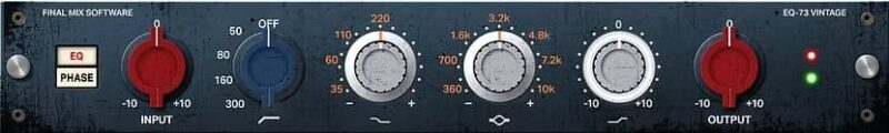 Final Mix Software EQ-73 VINTAGE III WiN/MAC-YU158-音频制作系统办公资源