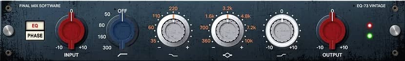 图片[1]-Final Mix Software EQ-73 VINTAGE III WiN/MAC-YU158-音频制作系统办公资源