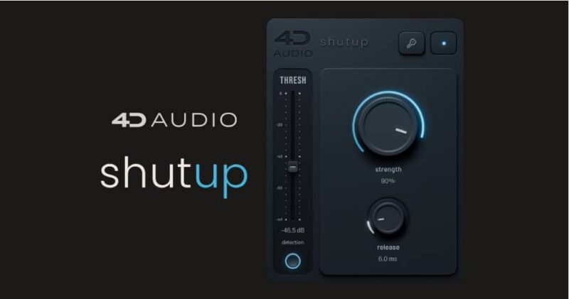 4D Audio ShutUp v1.0.0 WiN-YU158-音频制作系统办公资源