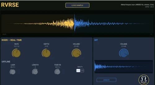 Samuel Ferraz Leite RVRSE (Rise & Hit Designer) V1.1.0 WiN/MAC-YU158-音频制作系统办公资源