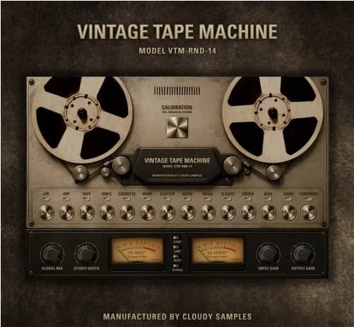 Cloudy Samples Vintage Tape Machine WIN/MAC-YU158-音频制作系统办公资源