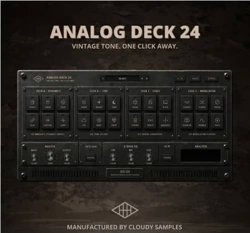 Cloudy Samples Analog Deck 24 WIN/MAC-YU158-音频制作系统办公资源
