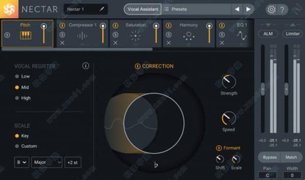 提取插件 64位封装插件包专用 iZotope Nectar 3-YU158-音频制作系统办公资源